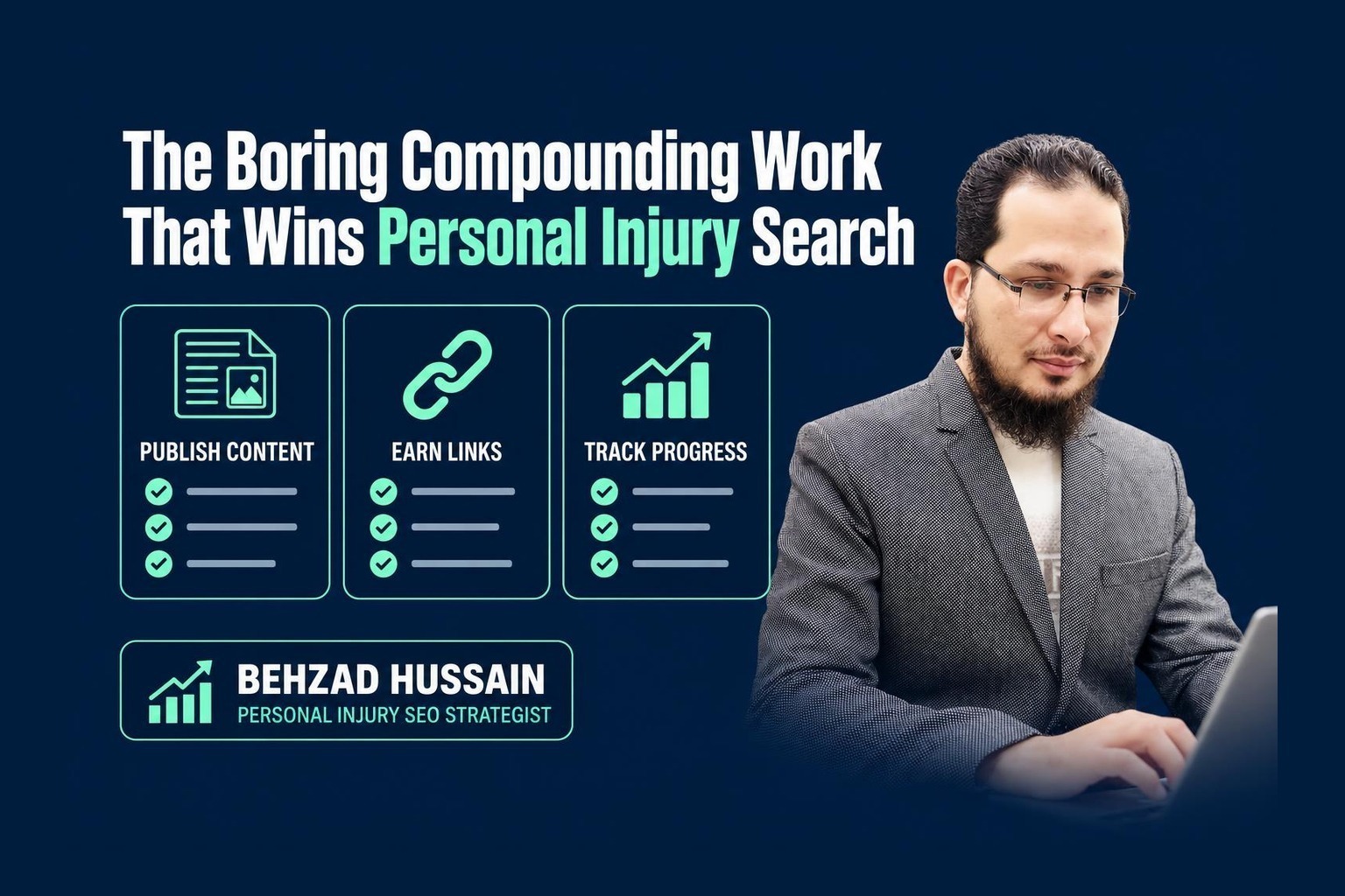 The Boring Compounding Work That Wins Personal Injury Search, and Why Almost Nobody Sustains It